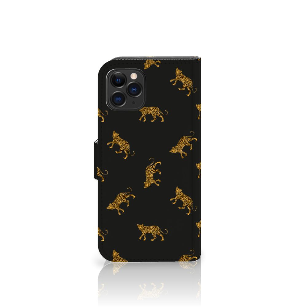 Telefoonhoesje met Pasjes voor Apple iPhone 11 Pro Leopards