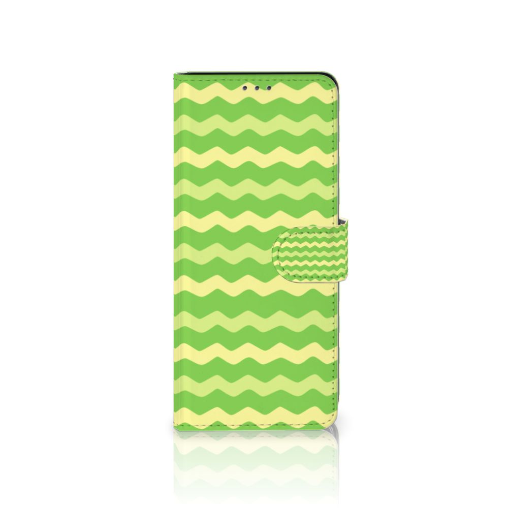 Sony Xperia 5II Telefoon Hoesje Waves Green