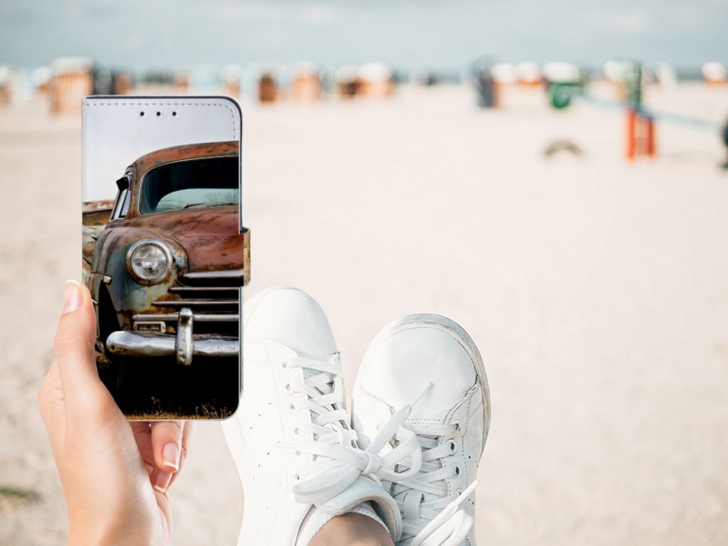 Xiaomi Redmi 8A Telefoonhoesje met foto Vintage Auto