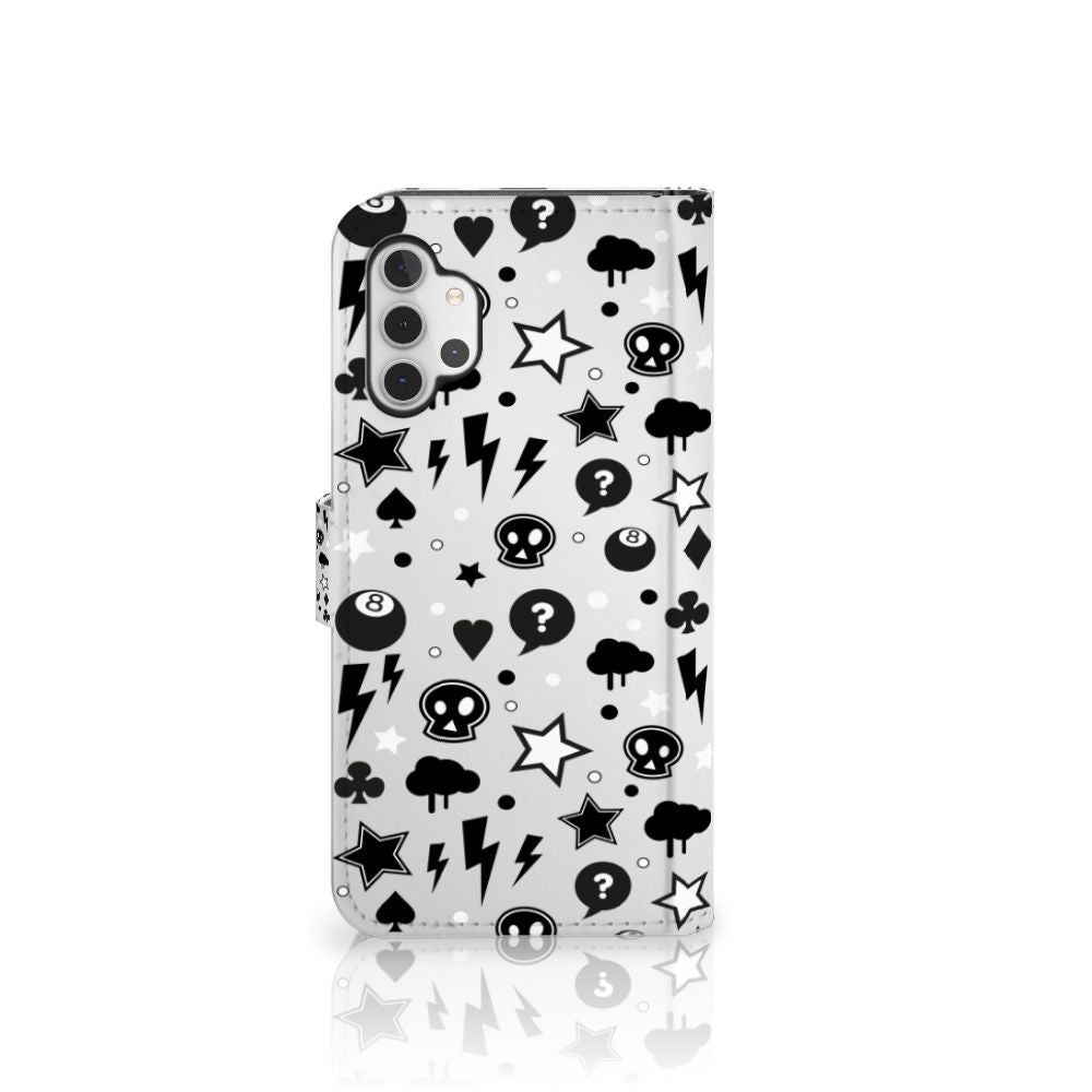 Telefoonhoesje met Naam Samsung Galaxy A32 4G Silver Punk