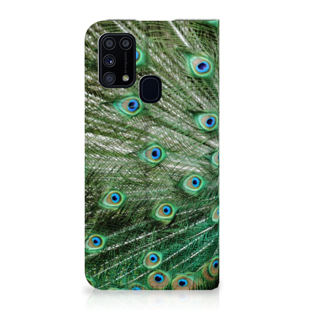 Samsung Galaxy M31 Hoesje maken Pauw - B2C Telecom