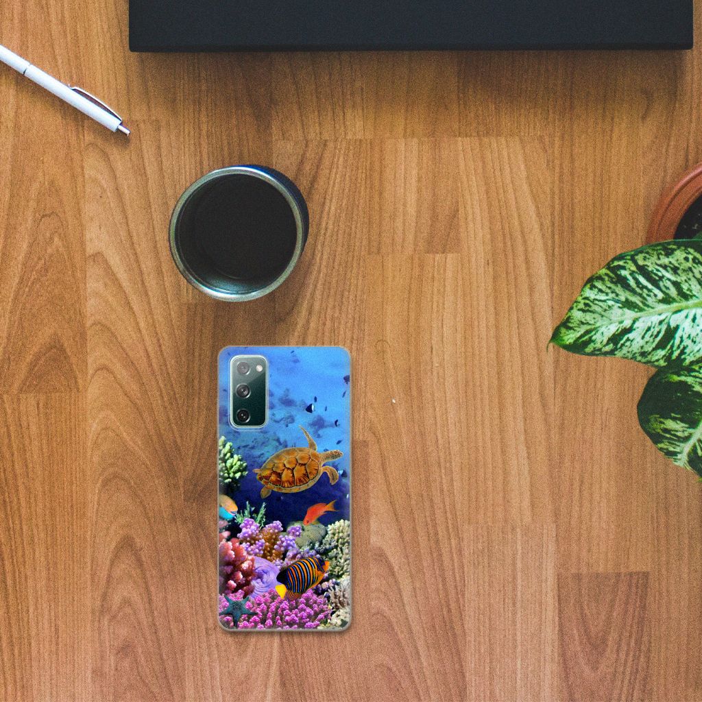Samsung Galaxy S20 FE TPU Hoesje Vissen B2C Telecom