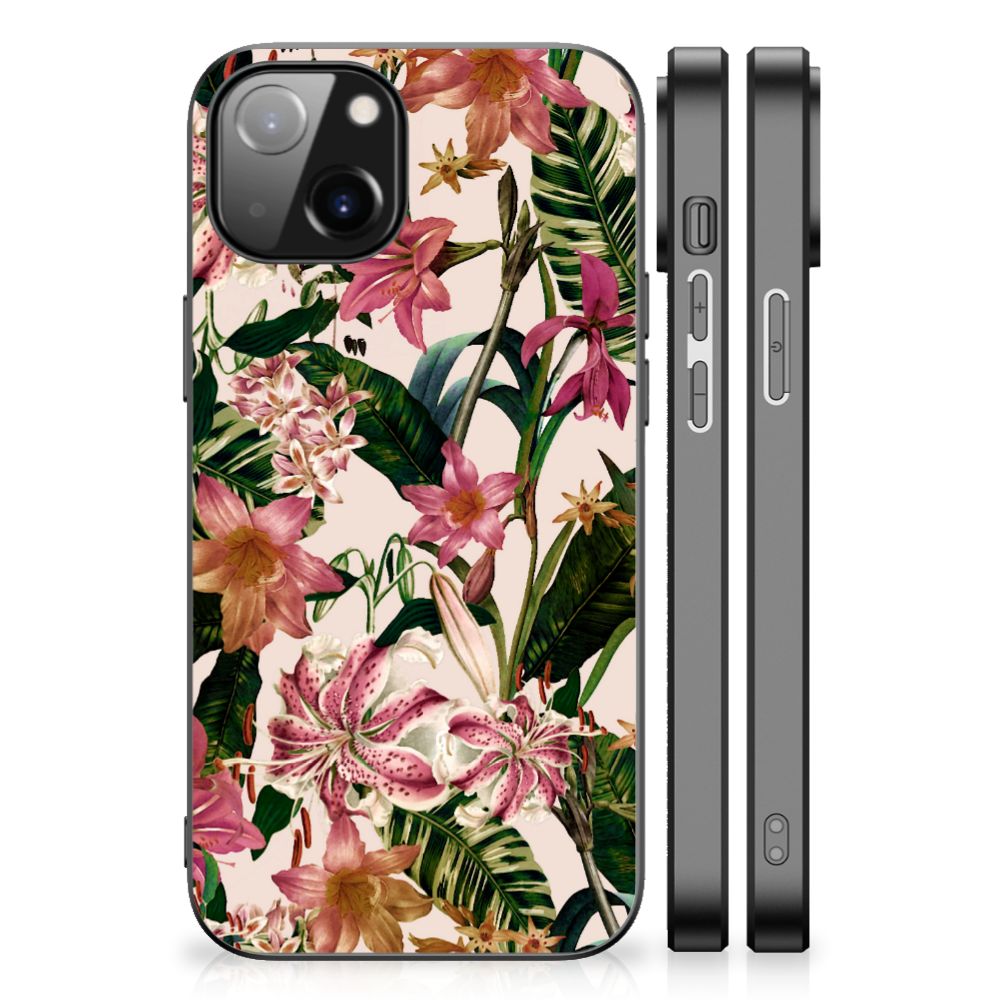 Apple iPhone 13 | iPhone 14 Bloemen Hoesje Flowers