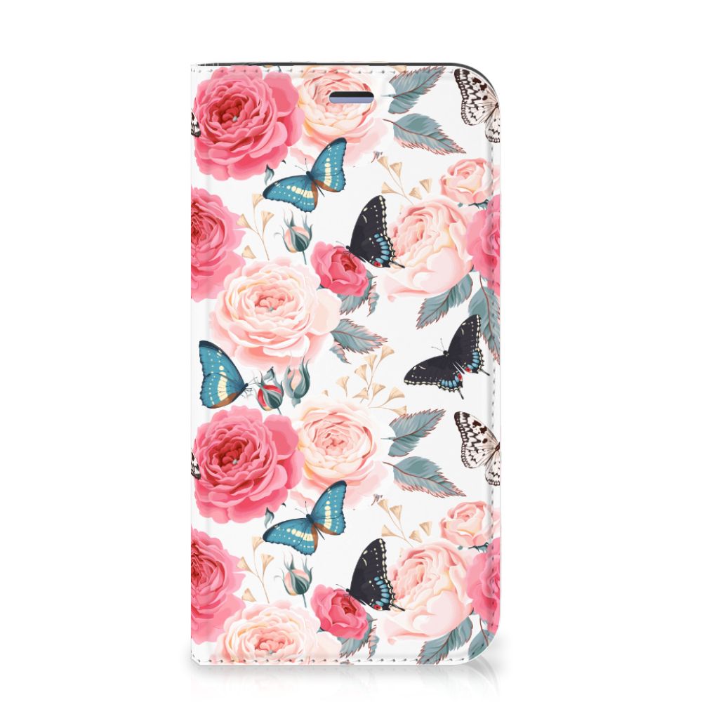 iPhone 12 Mini Smart Cover Butterfly Roses - B2C Telecom