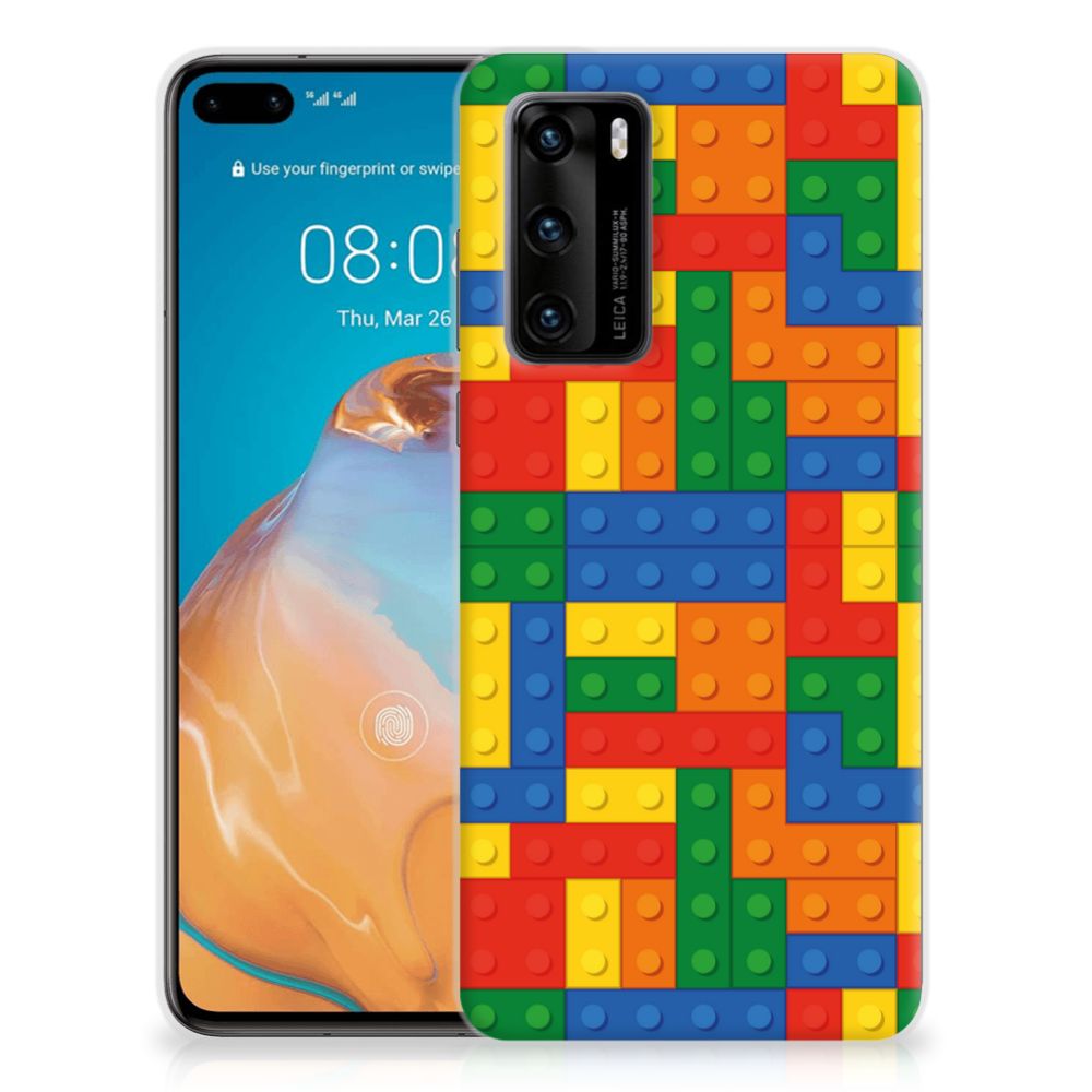 Huawei P40 TPU bumper Blokken B2C Telecom