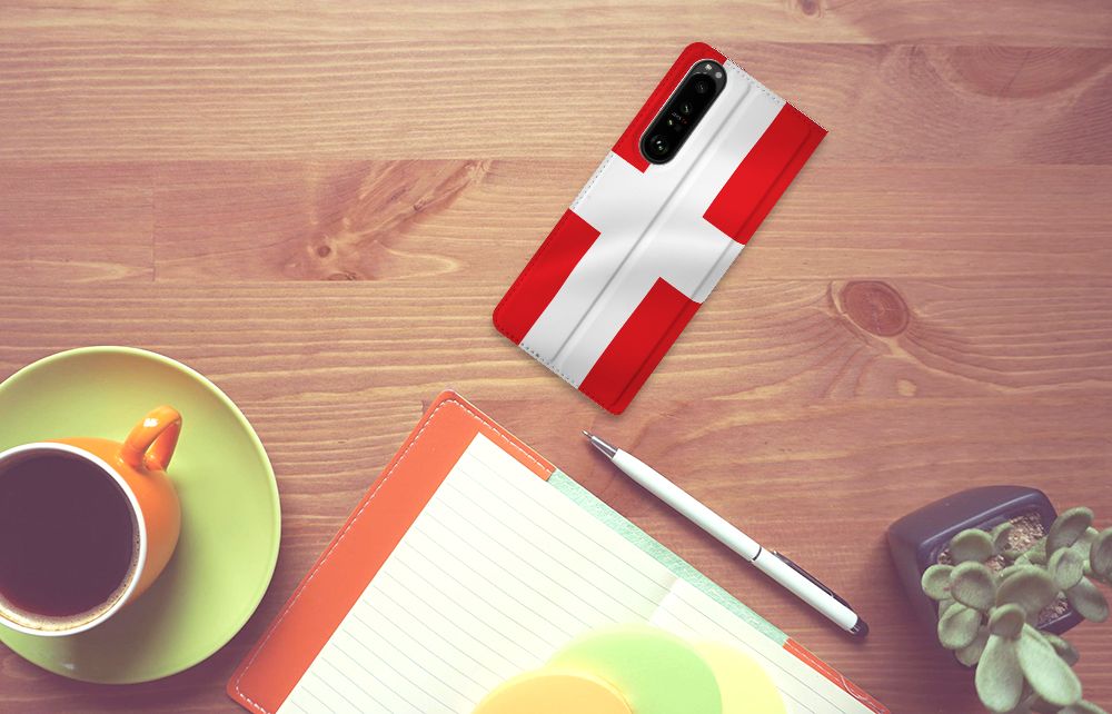 Sony Xperia 1 III Standcase Denemarken - B2C Telecom