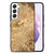 Samsung Galaxy S22 Marmeren Print Telefoonhoesje Marmer Creme