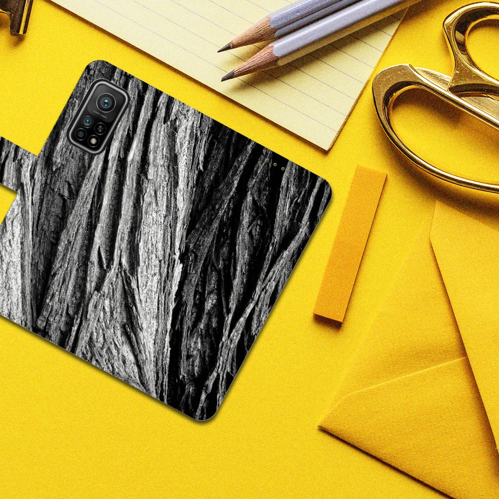 Book Style Case Xiaomi Mi 10T Pro | Mi 10T Boomschors Grijs