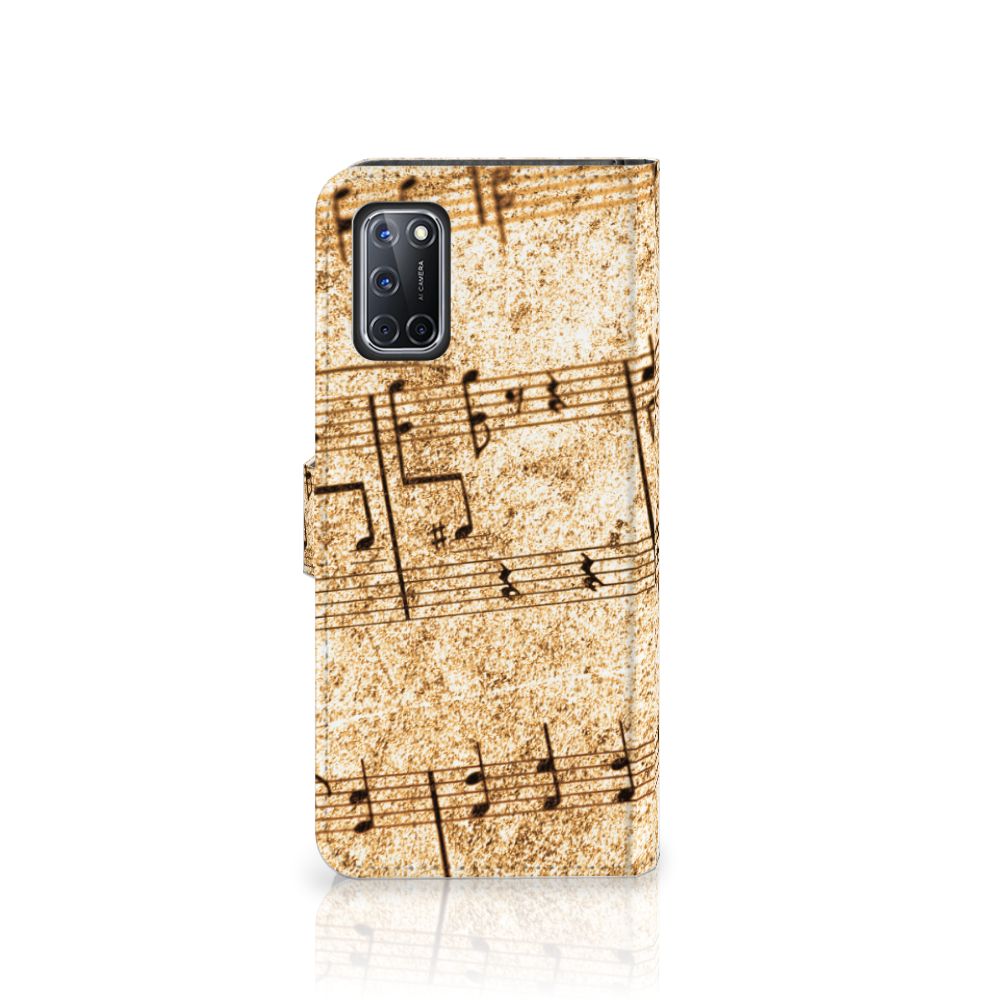 OPPO A72 | OPPO A52 Telefoonhoesje met foto Bladmuziek