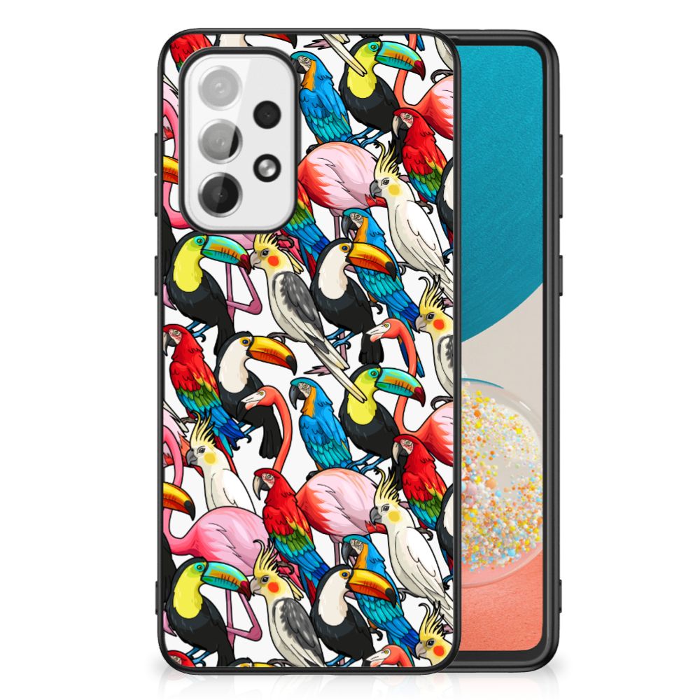 Samsung Galaxy A73 Dierenprint Telefoonhoesje Birds B2C Telecom