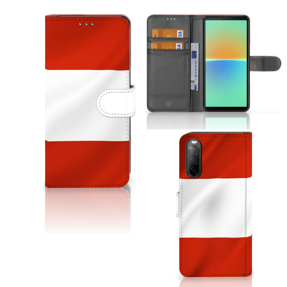 Sony Xperia 10 IV Bookstyle Case Oostenrijk