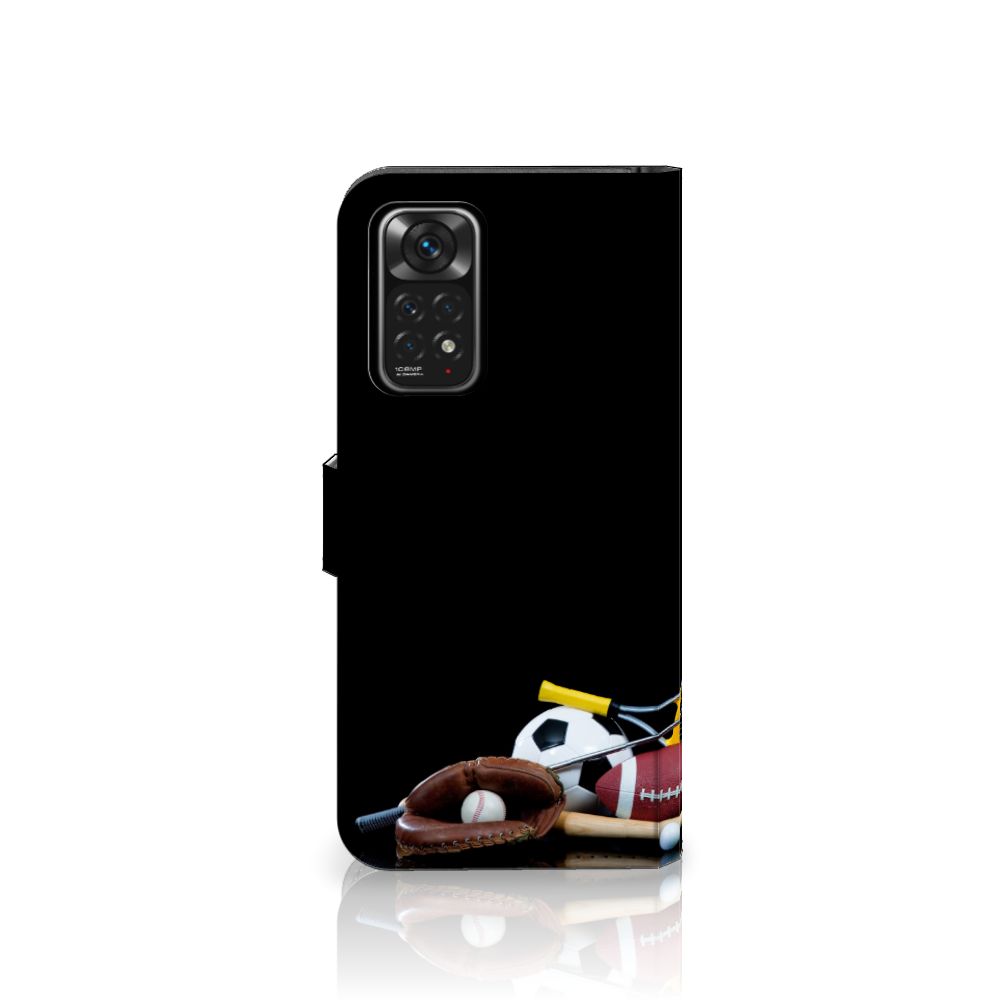 Xiaomi Redmi Note 11 Pro 5G/4G Wallet Case met Pasjes Sports met sportafbeeldingen en design