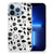 Silicone Back Case Apple iPhone 13 Pro Silver Punk met stoere ontwerpen zoals bliksem en sterren ⚡️.