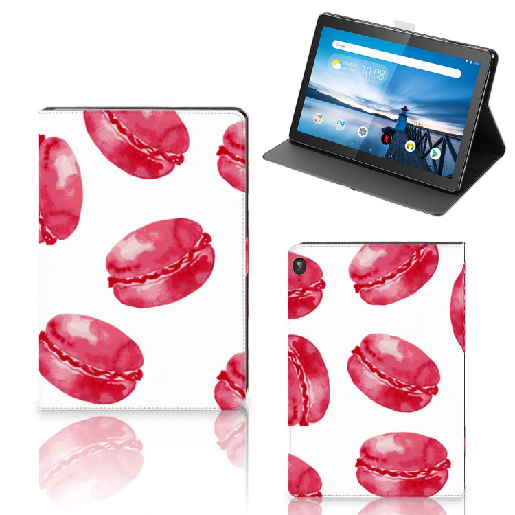 Lenovo Tablet M10 Tablet Stand Case Pink Macarons