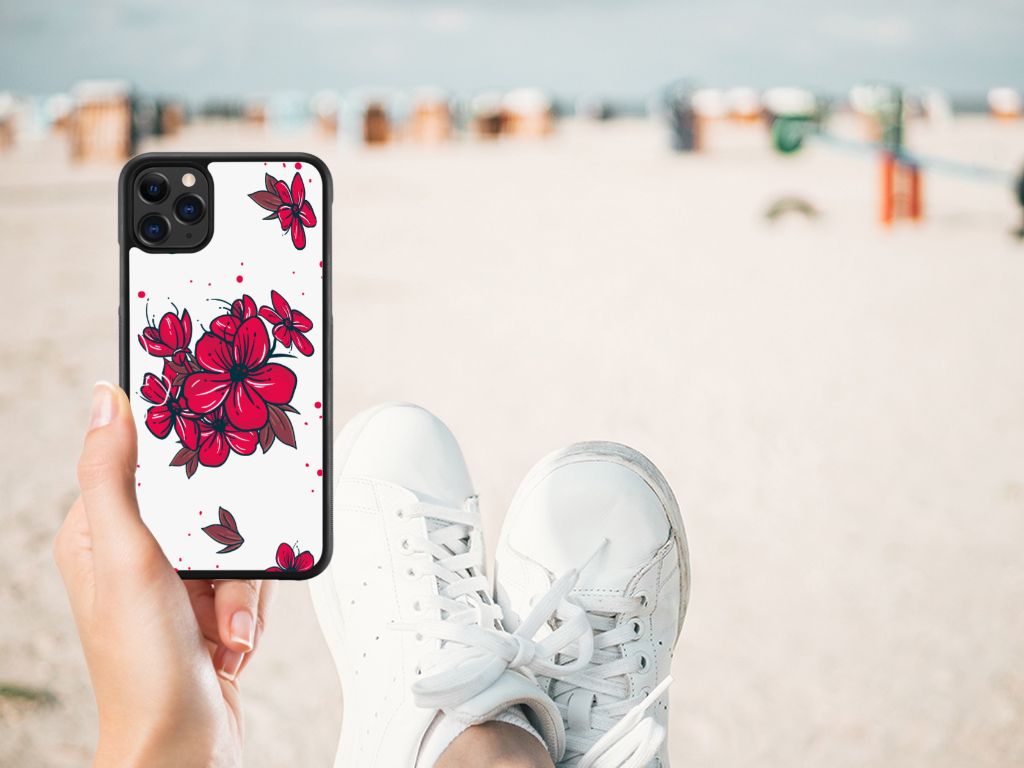 Apple iPhone 11 Pro Max Skin Case Blossom Red B2C Telecom