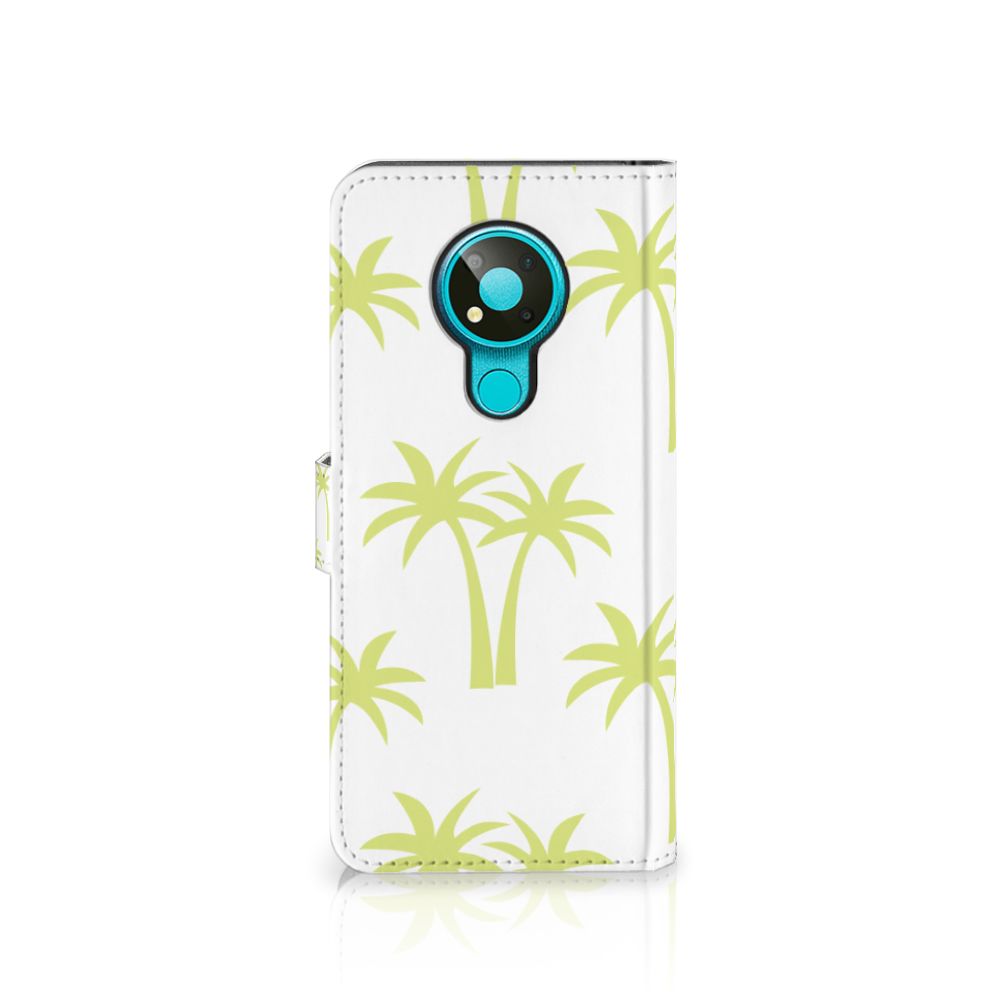 Nokia 3.4 Hoesje Palmtrees