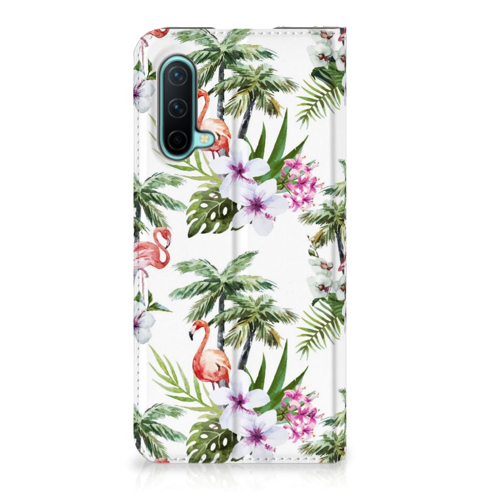 OnePlus Nord CE 5G Hoesje maken Flamingo Palms - B2C Telecom