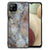Samsung Galaxy A12 Marmeren Print Telefoonhoesje Marmer Grijs B2C Telecom