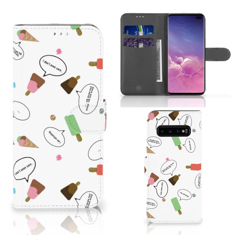 Samsung Galaxy S10 Plus Book Cover IJsjes