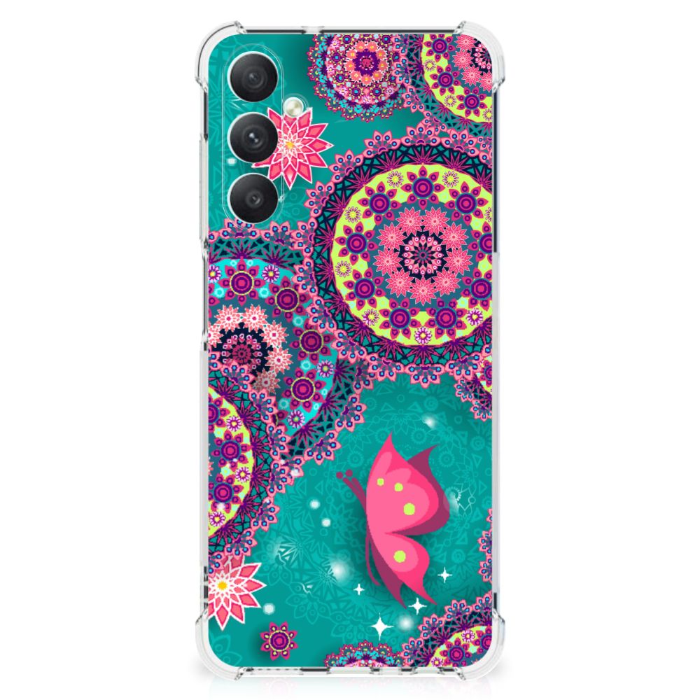 Samsung Galaxy A05s Back Cover Cirkels en Vlinders B2C Telecom
