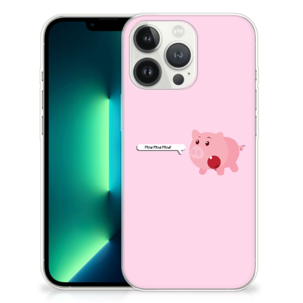 iPhone 13 Pro Max Telefoonhoesje met Naam Pig Mud B2C Telecom