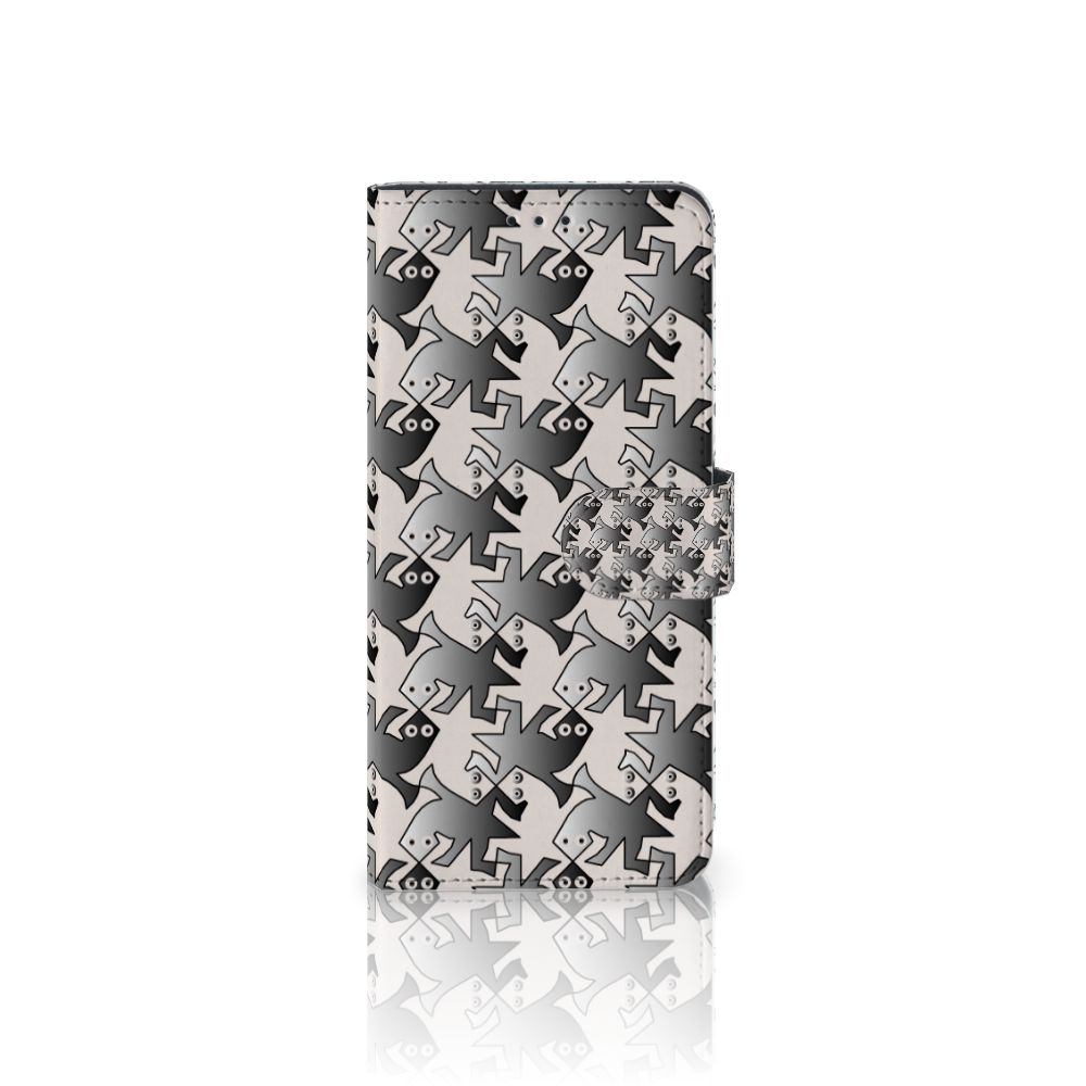 Huawei P40 Pro Telefoonhoesje met Pasjes Salamander Grey