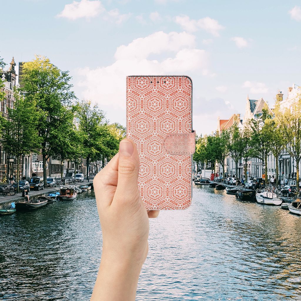 Alcatel 1S 2020 Telefoon Hoesje Pattern Orange