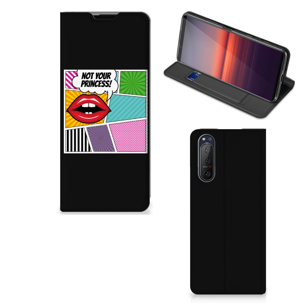 Sony Xperia 5 II Hippe Standcase Popart Princess - B2C Telecom