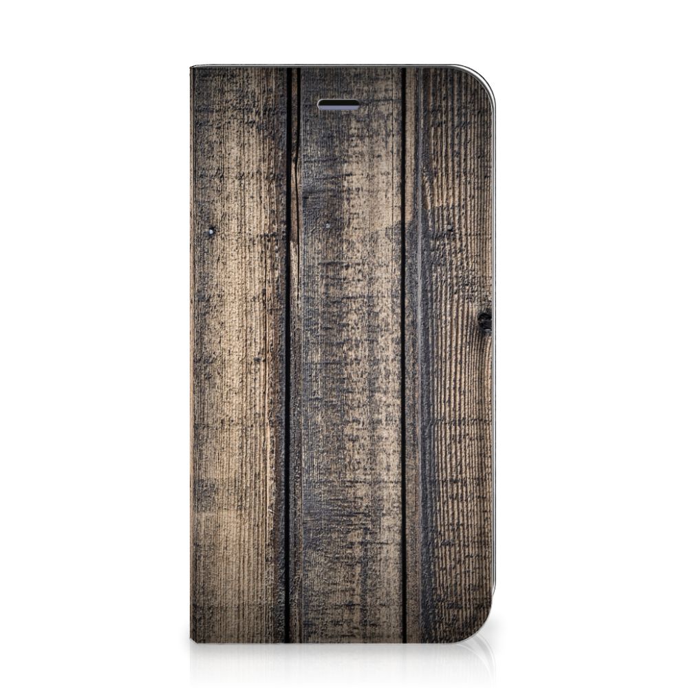 Apple iPhone 11 Book Wallet Case Steigerhout