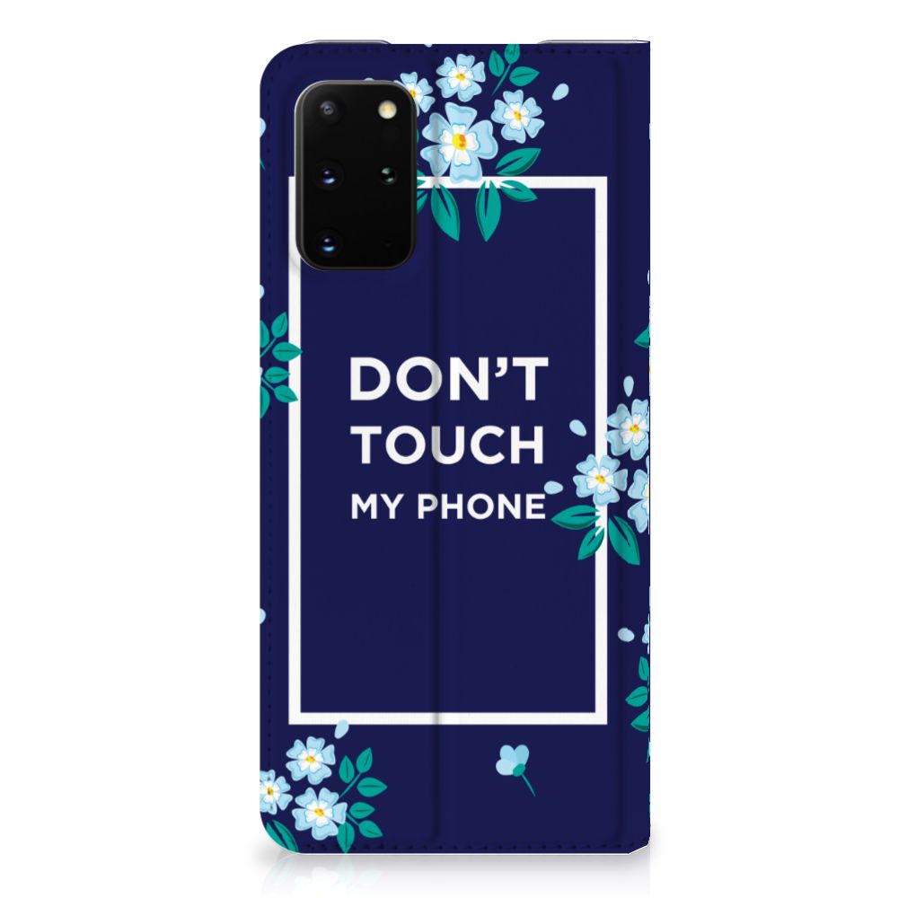 Samsung Galaxy S20 Plus Design Case Flowers Blue DTMP - B2C Telecom