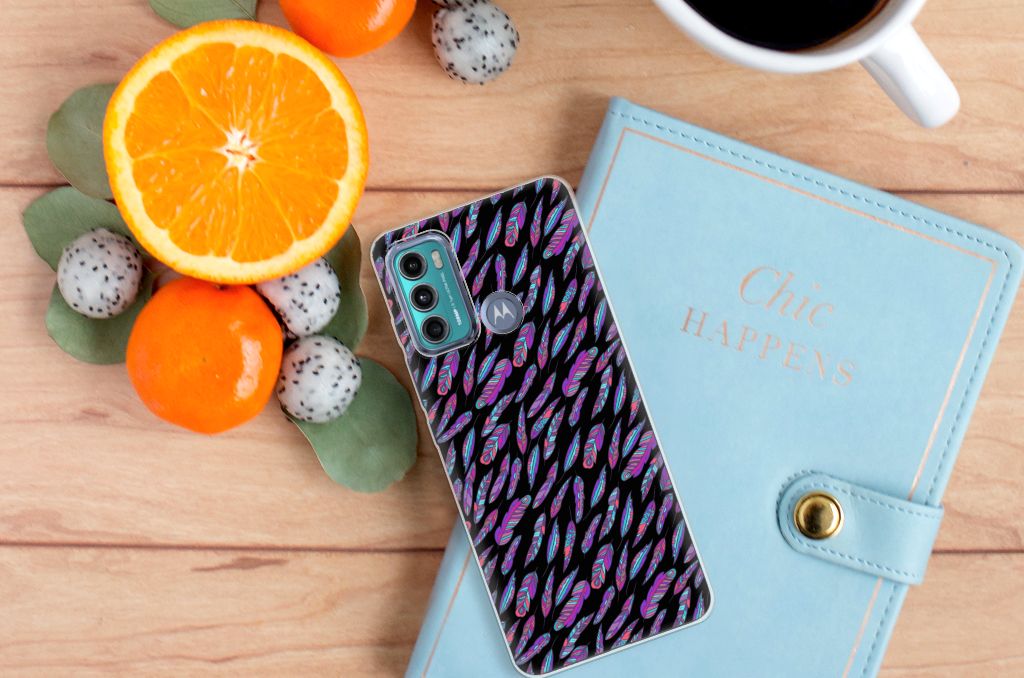 Motorola Moto G60 TPU bumper Feathers Color B2C Telecom
