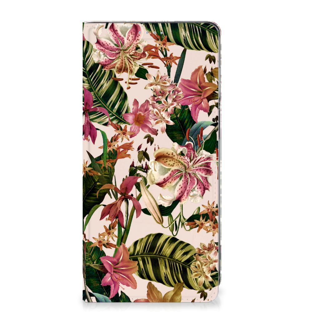 Motorola Moto G62 5G Smart Cover Flowers