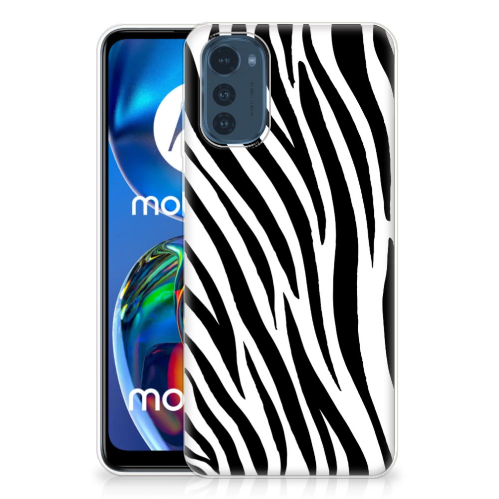 Motorola Moto E32/E32s TPU Hoesje Zebra