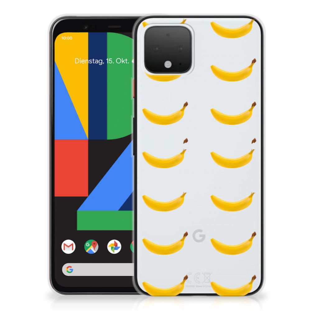 Google Pixel 4 Siliconen Case Banana