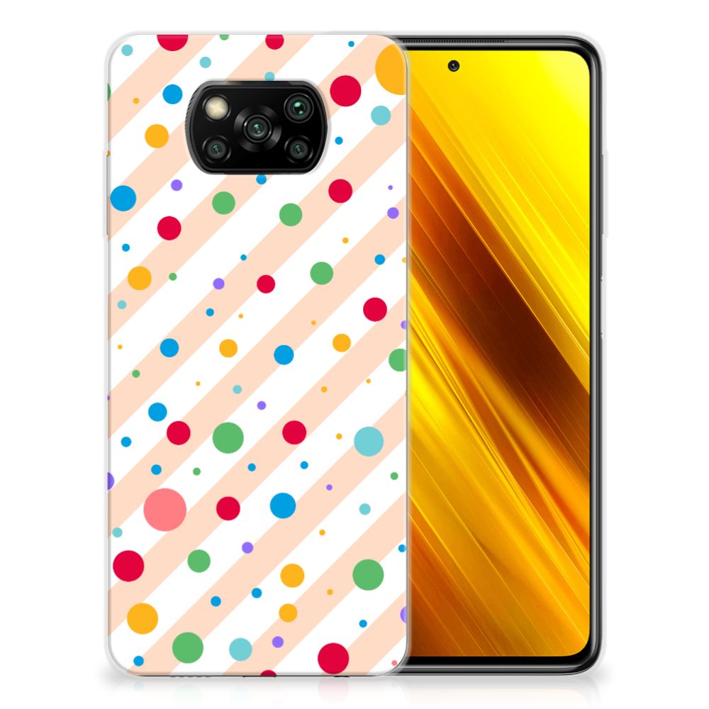 Xiaomi Poco X3 | Poco X3 Pro TPU bumper Dots B2C Telecom