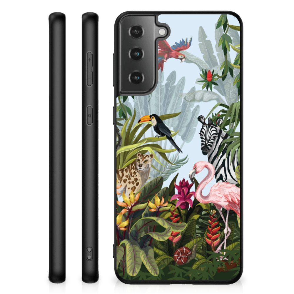 Dierenprint Telefoonhoesje voor Samsung Galaxy S21 Plus Jungle B2C Telecom