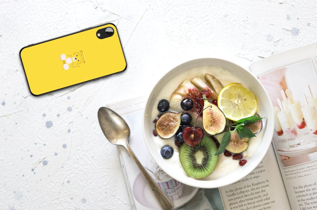 Apple iPhone XR Hoesje Baby Leopard B2C Telecom