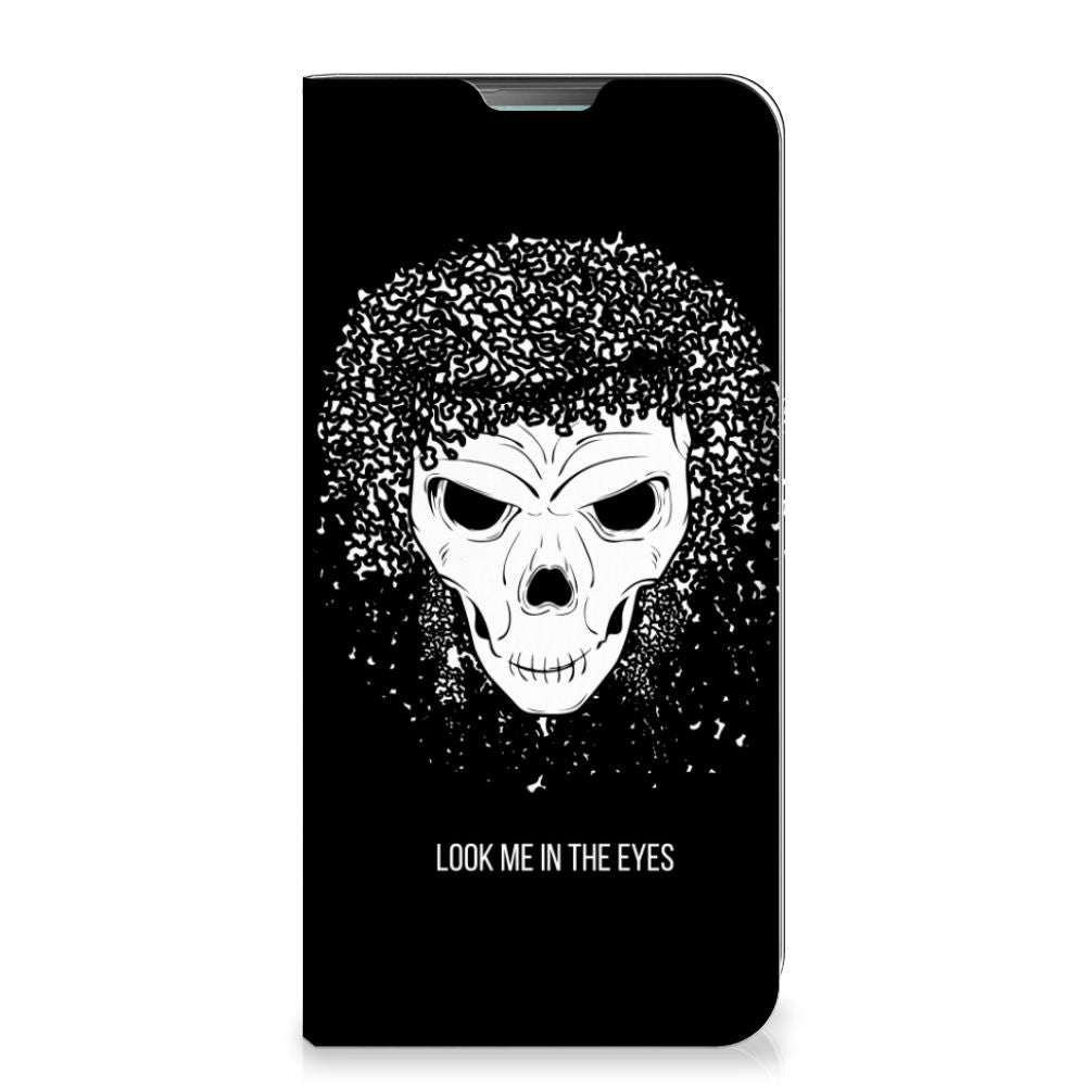 Mobiel BookCase Nokia 3.4 Skull Hair - B2C Telecom