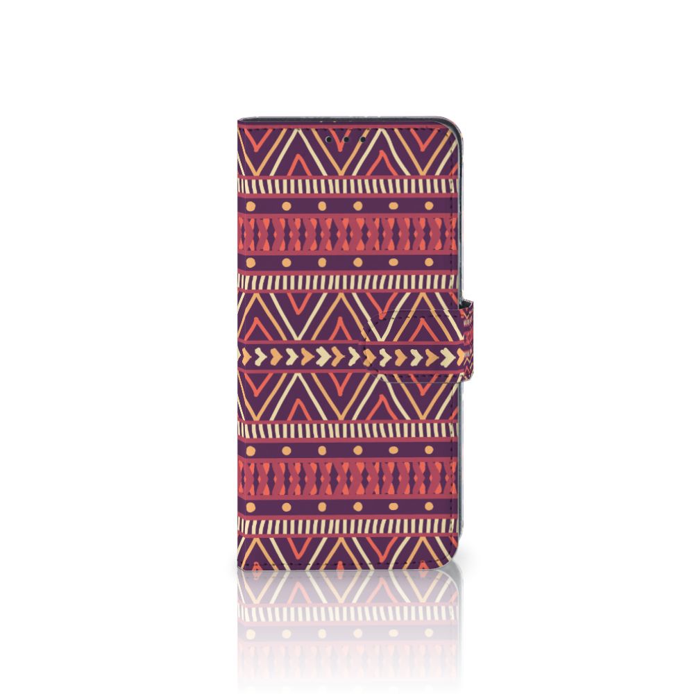 OPPO A91 | Reno3 Telefoon Hoesje Aztec Paars
