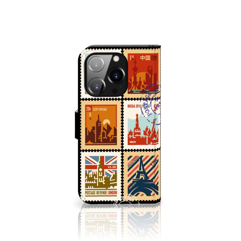iPhone 14 Pro Flip Cover Postzegels