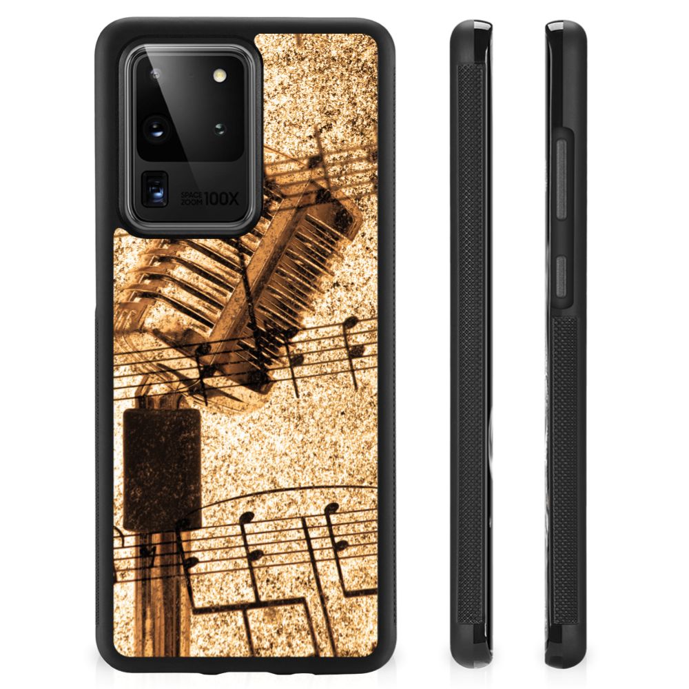 Samsung Galaxy S20 Ultra Grip Case Bladmuziek B2C Telecom