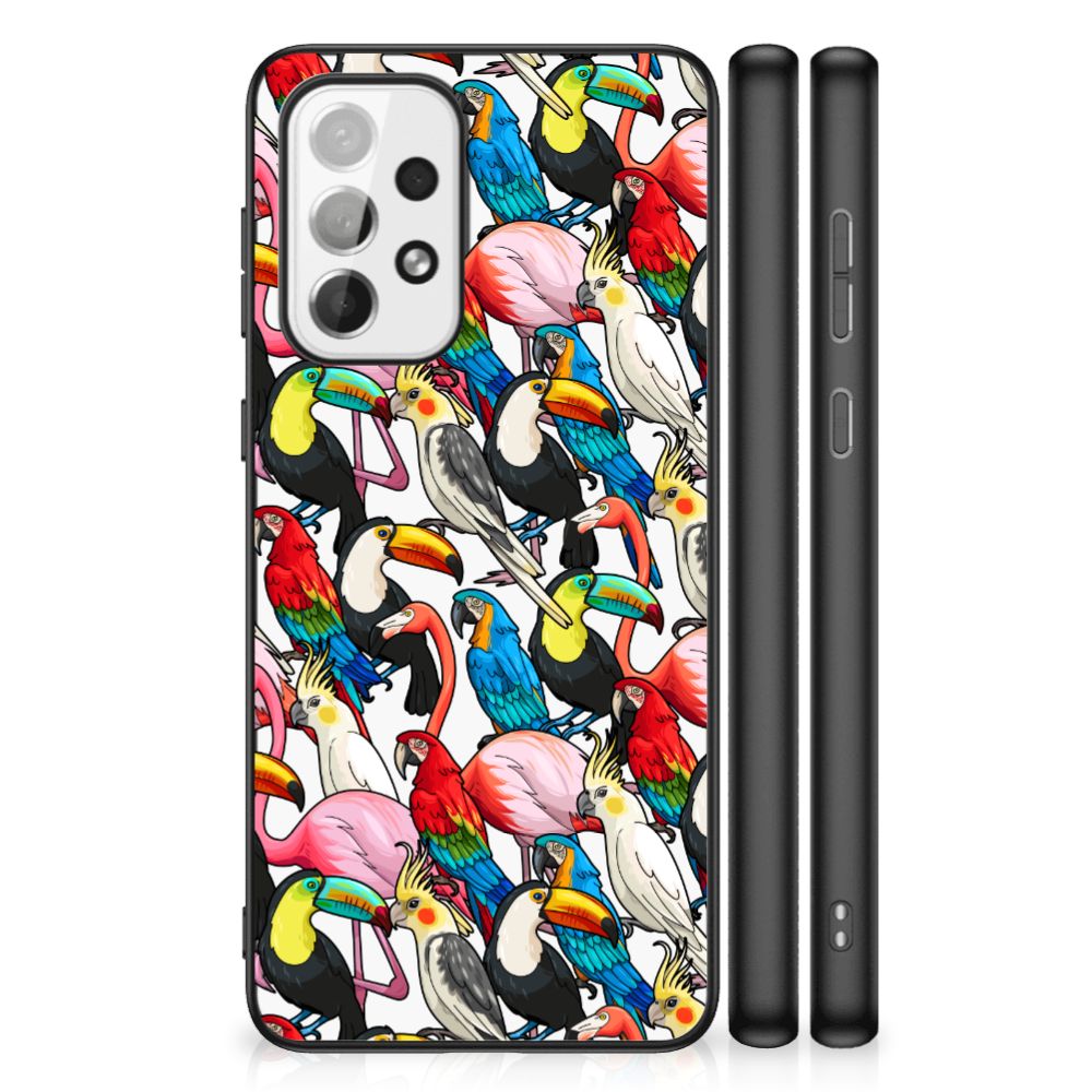 Samsung Galaxy A73 Dierenprint Telefoonhoesje Birds B2C Telecom