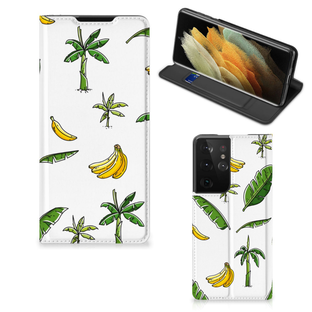 Samsung Galaxy S21 Ultra Smart Cover Banana Tree - B2C Telecom
