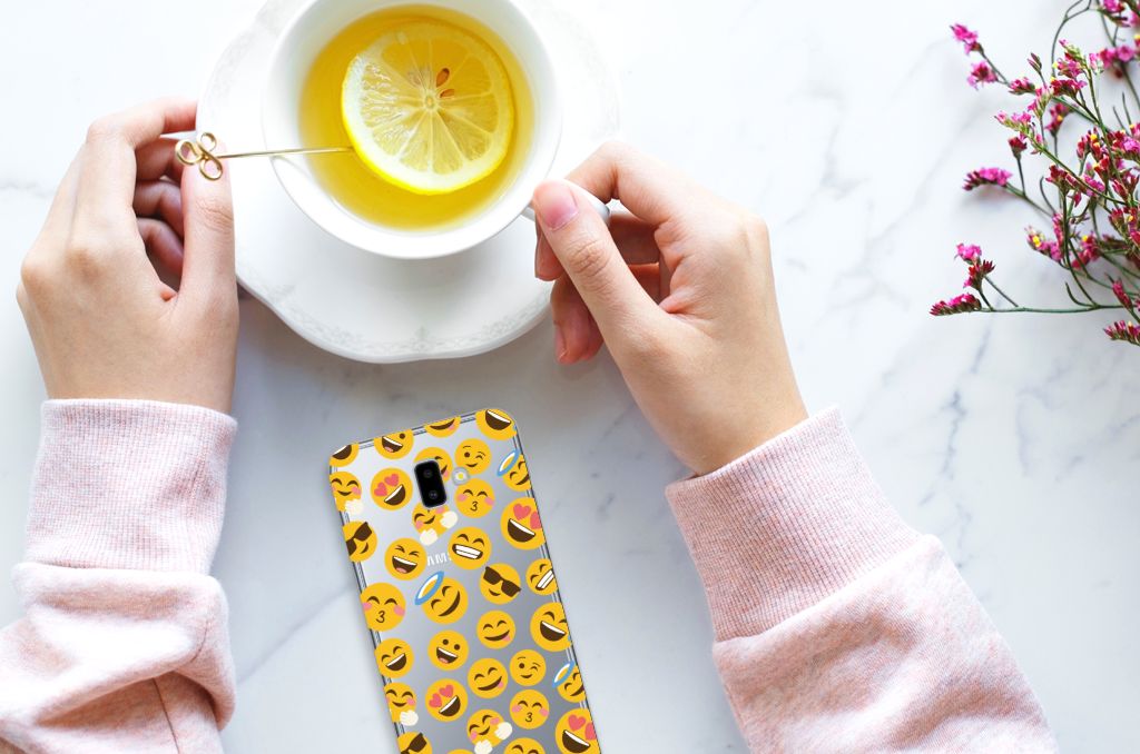 Samsung Galaxy J6 Plus (2018) TPU bumper Emoji