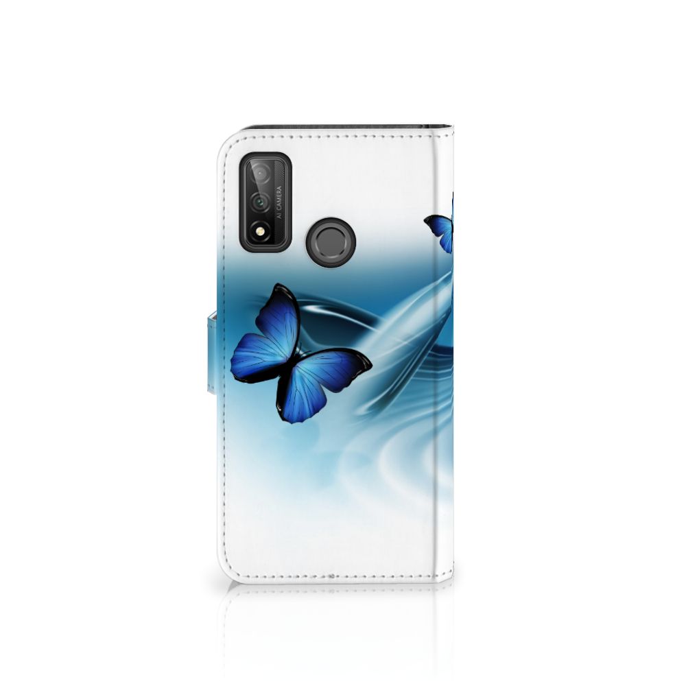 Huawei P Smart 2020 Telefoonhoesje met Pasjes Vlinders