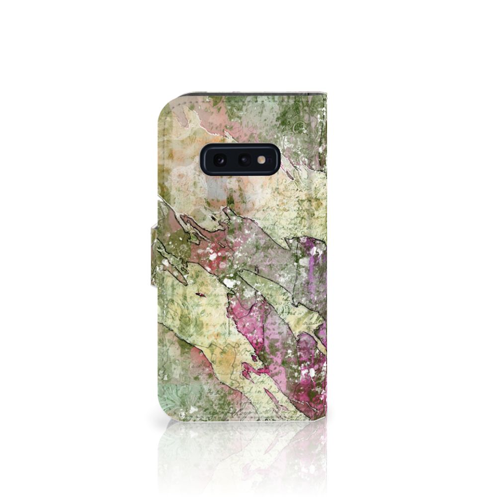Hoesje Samsung Galaxy S10e Letter Painting