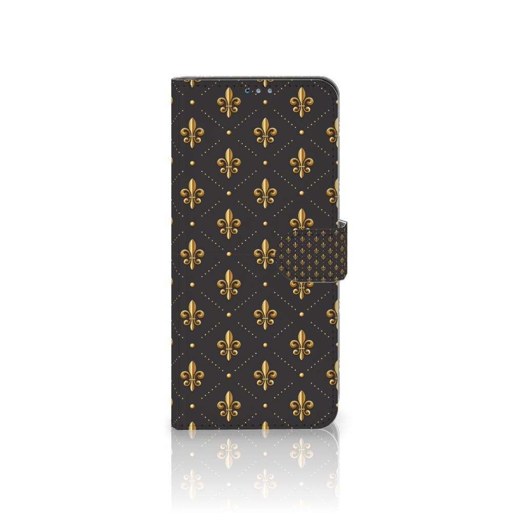 Motorola Moto G9 Plus Telefoon Hoesje Franse Lelie