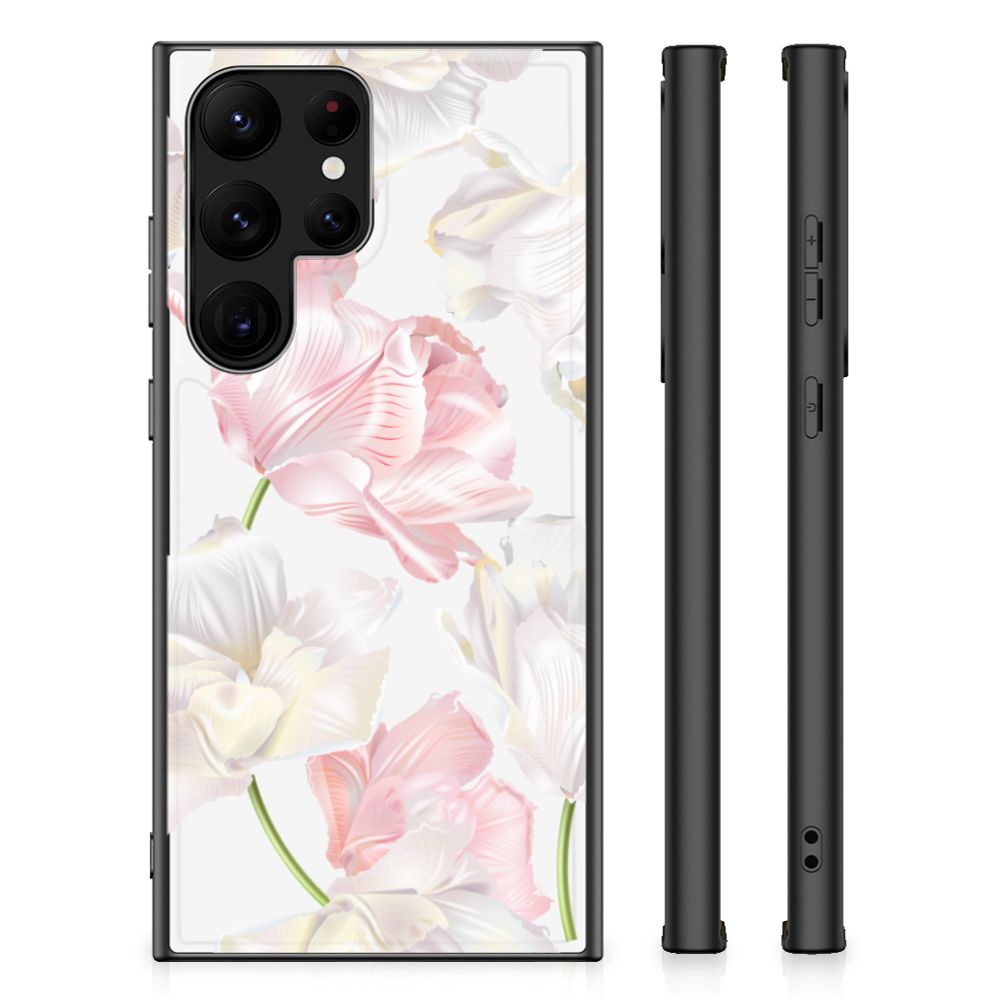 Samsung Galaxy S23 Ultra Bloemen Hoesje Lovely Flowers