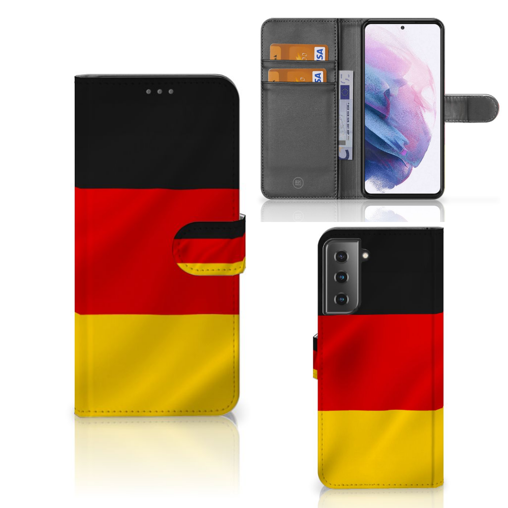 Samsung Galaxy S21 Plus Bookstyle Case Duitsland
