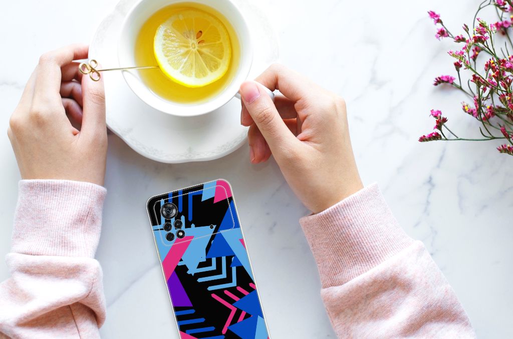 Xiaomi Poco X4 Pro 5G TPU Hoesje Funky Triangle B2C Telecom
